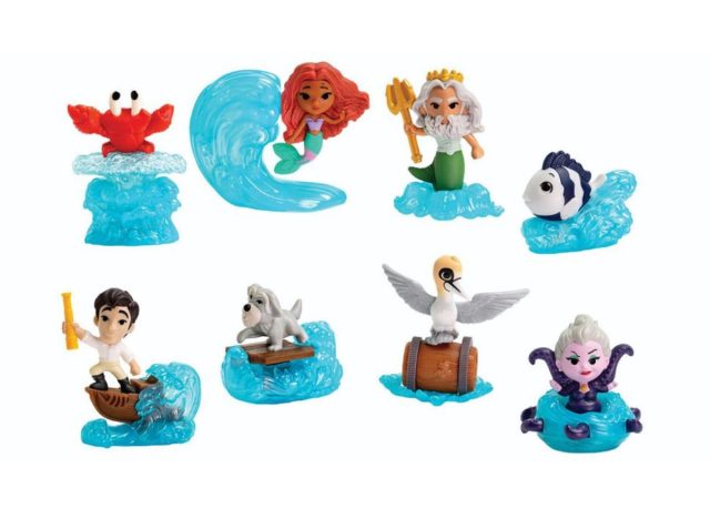 McDonald's Little Mermaid Happy Meal toys