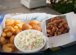 Long John Silver’s coleslaw and sides