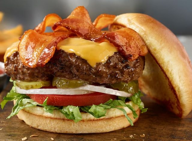 LongHorn Steakhouse burger