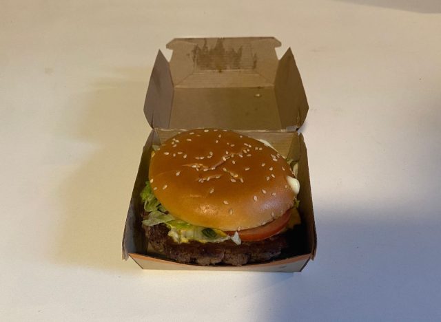 McDonald's Deluxe Quarter Pounder With Cheese