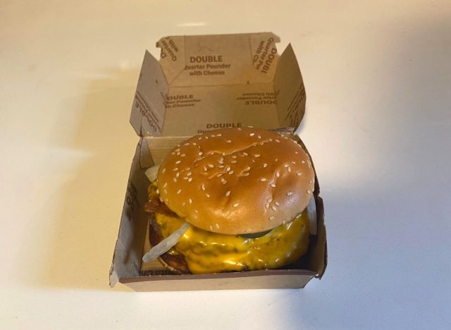 McDonald's Double Bacon Quarter Pounder With Cheese