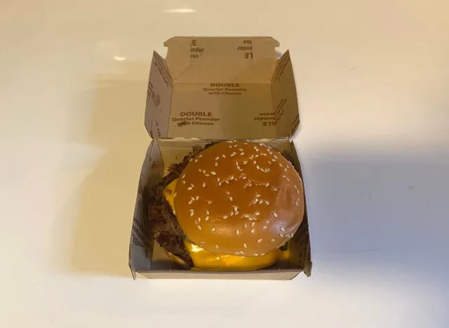 McDonald's Double Quarter Pounder With Cheese