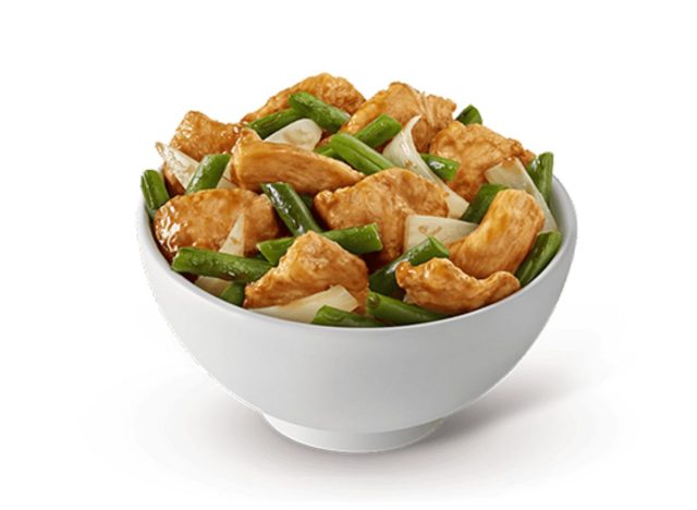 Panda express chicken and green beans