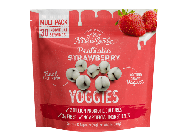 Nature's Garden Probiotic Strawberry Yoggies