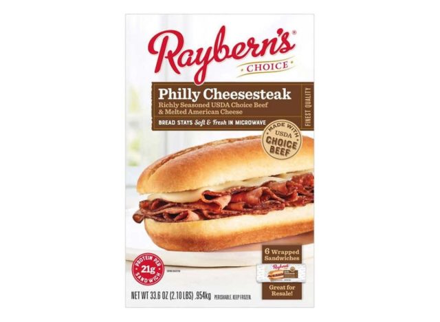 Raybern's philly cheesesteak