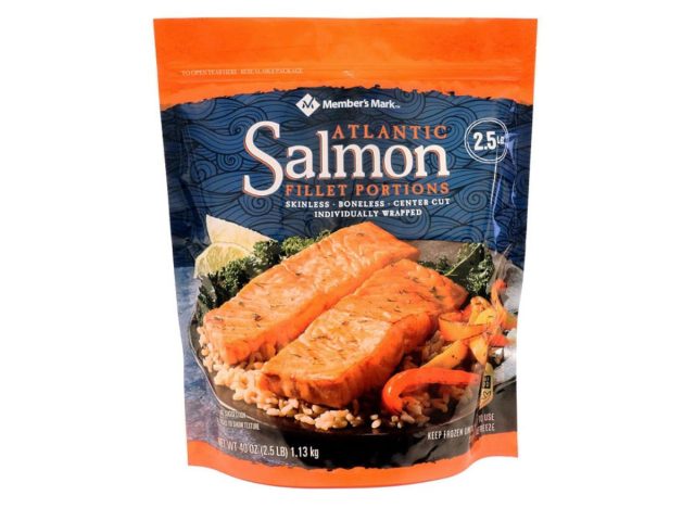 Sam's Club frozen salmon