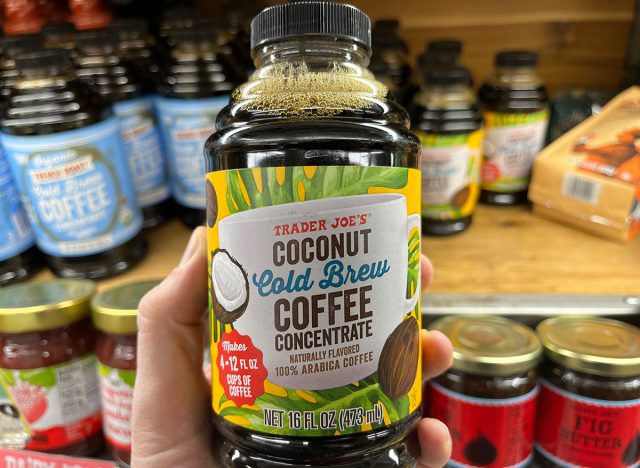 Trader Joe's Coconut Cold Brew Coffee Concentrate