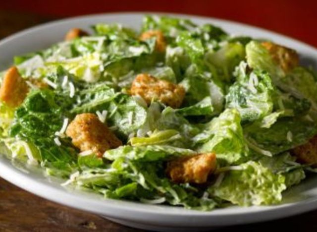 Texas Roadhouse caesar side salad
