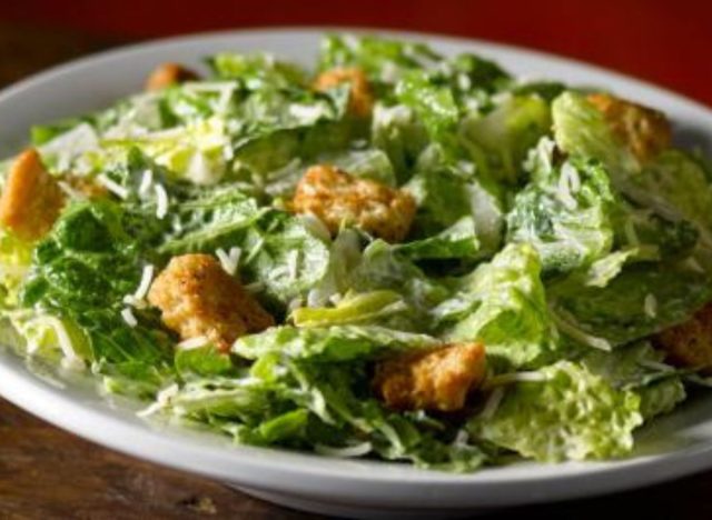 Texas Roadhouse caesar side salad