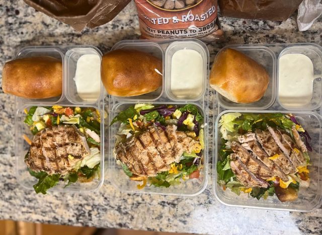 Texas Roadhouse salad meal prep