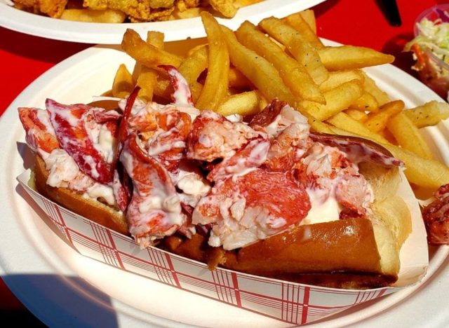 The Lobster Pool lobster roll