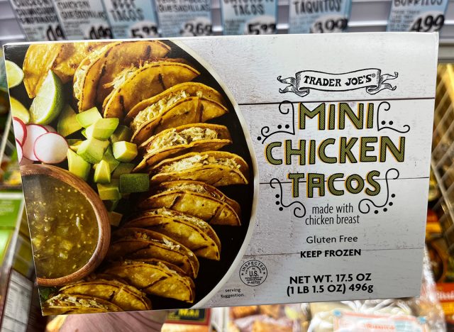 Trader Joe's Mini Chicken Tacos