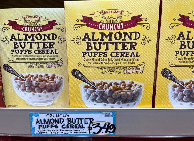 Trader Joe's Almond Butter Puffs Cereal