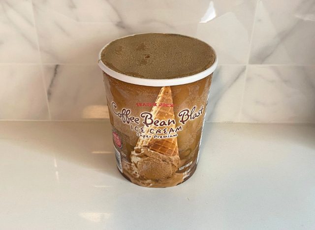 Trader Joe's Coffee Bean Blast Ice Cream