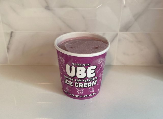 Trader Joe's Ube Ice Cream