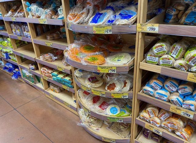Trader Joe's bread aisle