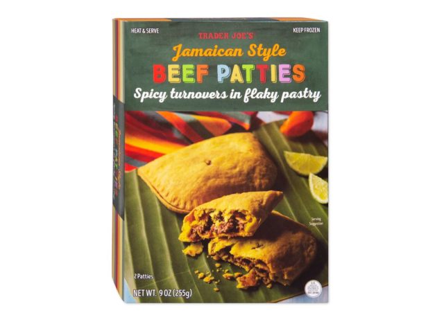 Trader joe's jamaican styl beef patties