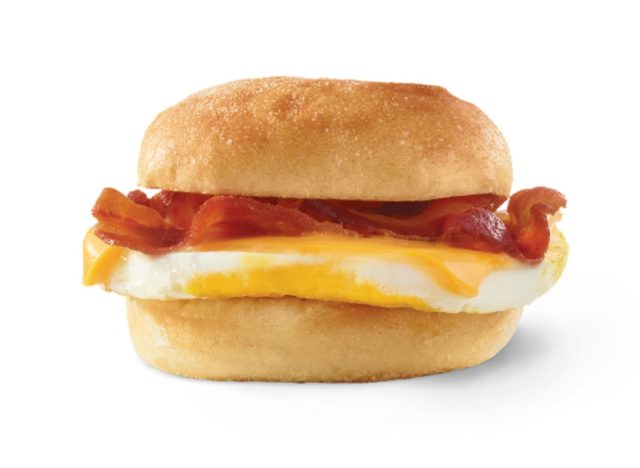 Wendy's bacon, egg, and cheese