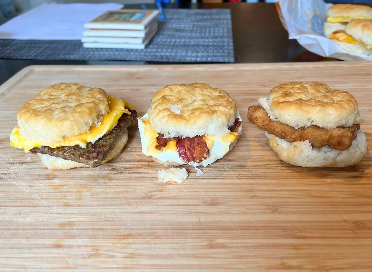 The Best FastFood Biscuit Breakfast Sandwiches In 2023