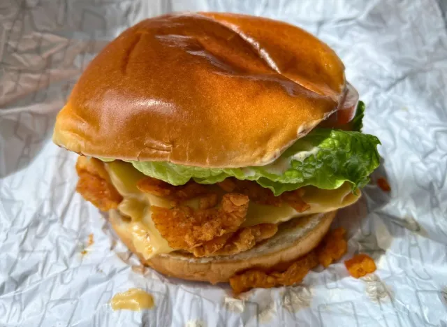 Wendys ghost pepper ranch chicken sandwich