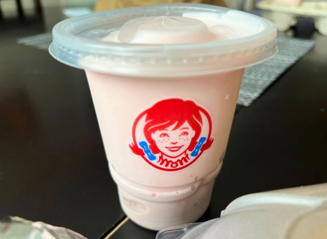 Wendys strawberry frosty