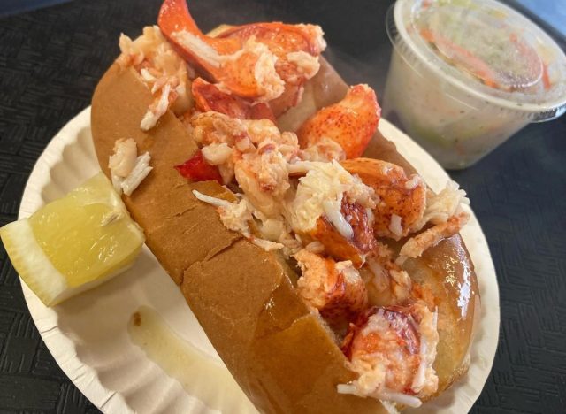 West Shore Seafood lobster roll