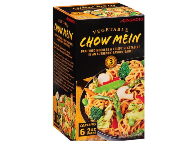 ajinomoto vegetable chow mein 