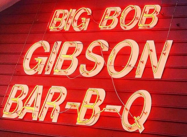 big bob gibson bar-b-q-sign