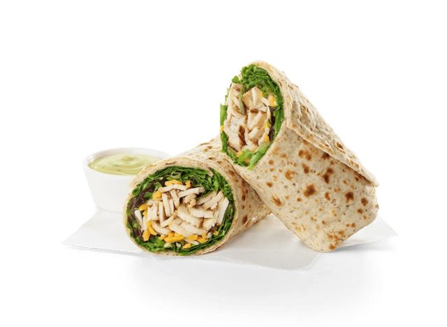 chick fil a chicken wrap