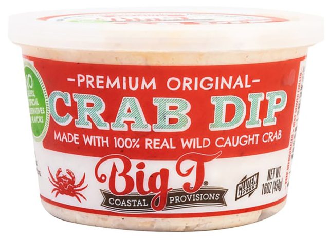 big t crab dip at costco.