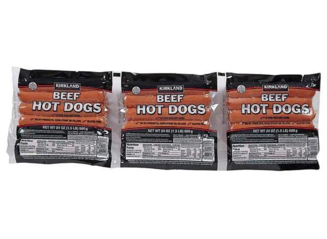 costco hot dogs