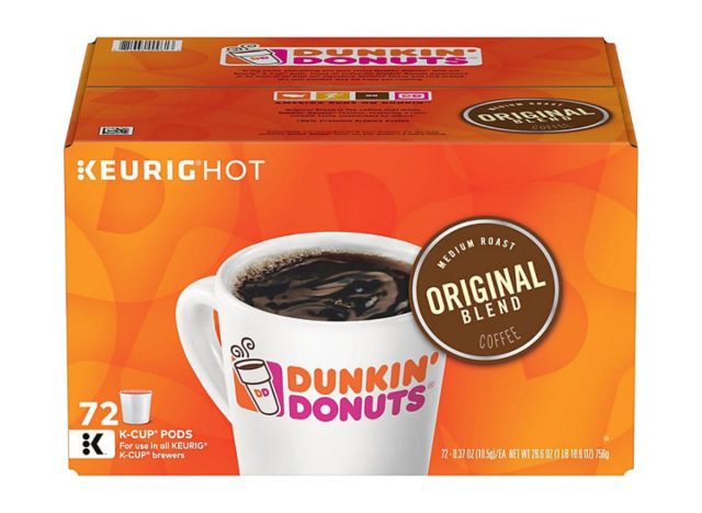 dunkin' donuts original blend k-cups, medium roast