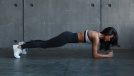 fit woman doing planks, ab exercises for women