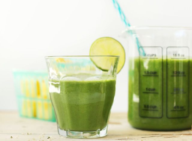 green ginger smoothie