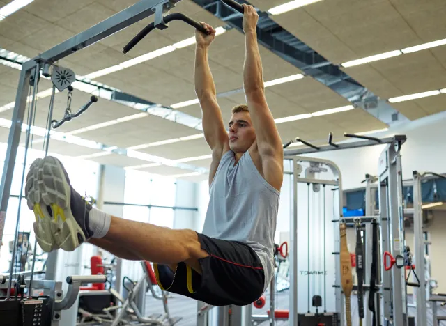 hanging leg raises