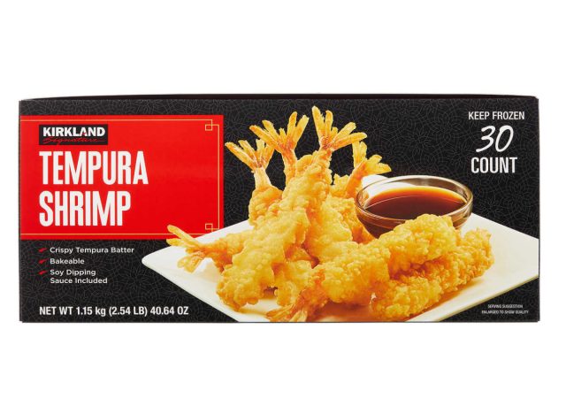 kirkland signature tempura shrimp