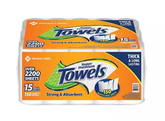 member's mark super premium paper towels