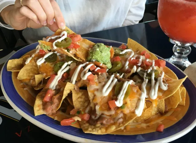 on the border stacked nachos