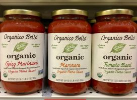 organico bello pasta sauces