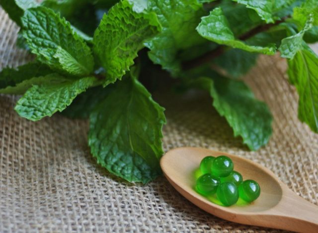Peppermint leaf supplement