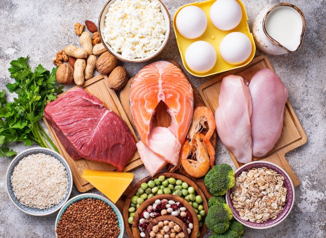 proteins and healthy fats, healthy diet