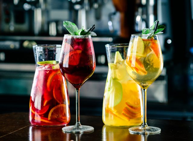 red and white sangria