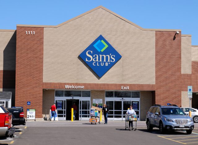 sam's club exterior