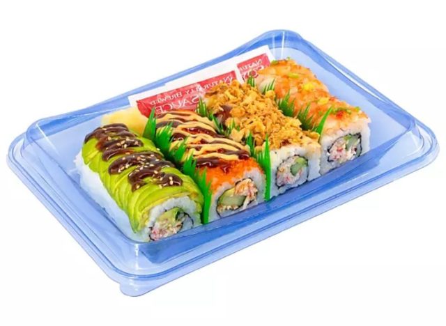 sam's club fujisan sushi-roll combo party platter