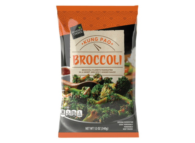 season's choice kung pao broccoli.