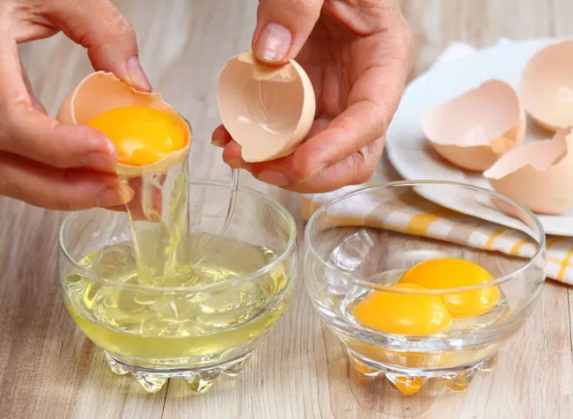 separating egg whites