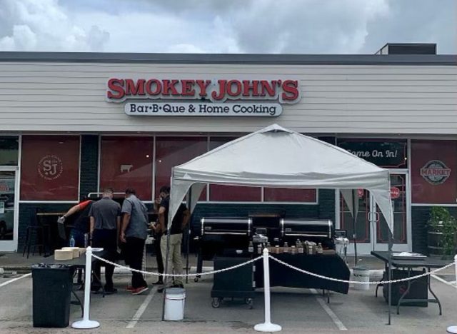 smoke john's bar-b-que & home cooking exterior