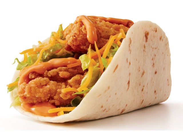 taco john's fried chicken taco