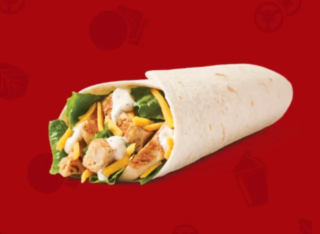 wendys chicken wrap