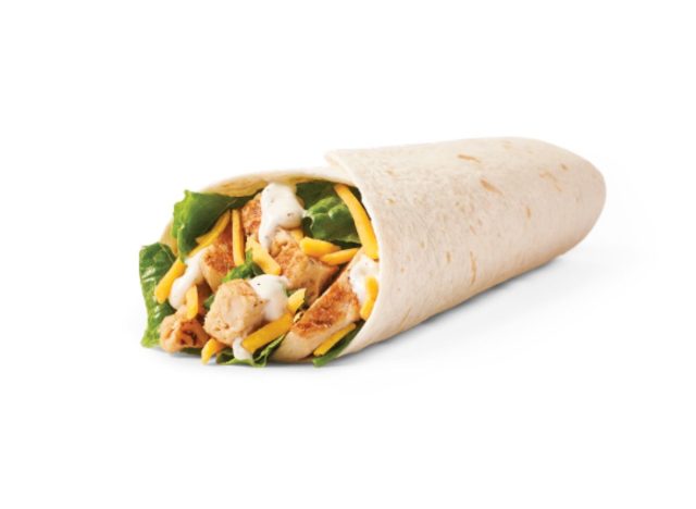 wendy's chicken ranch wrap